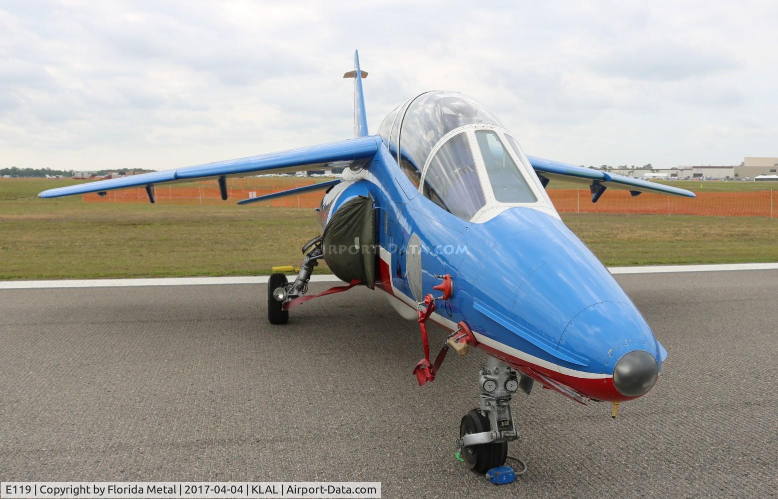 E119, Dassault-Dornier Alpha Jet E C/N E119, Patrouille Acrobatique de France Alpha zx