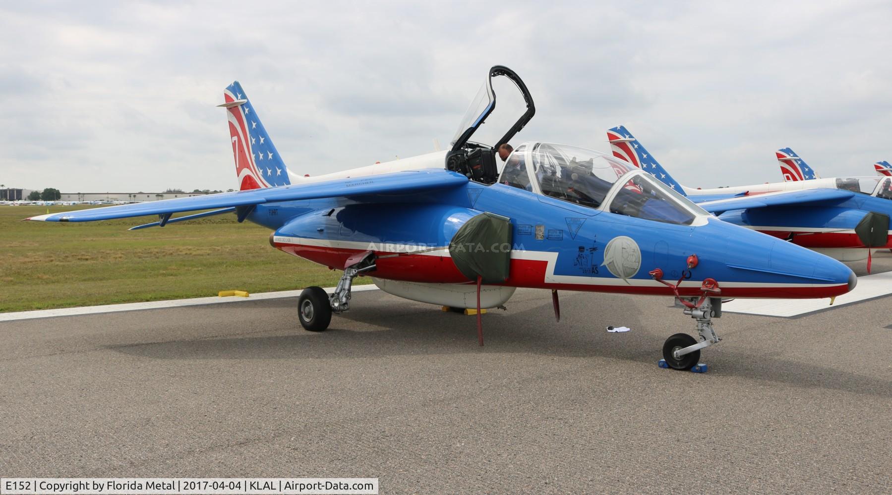 E152, Dassault-Dornier Alpha Jet E C/N E152, Patrouille Acrobatique de France Alpha zx