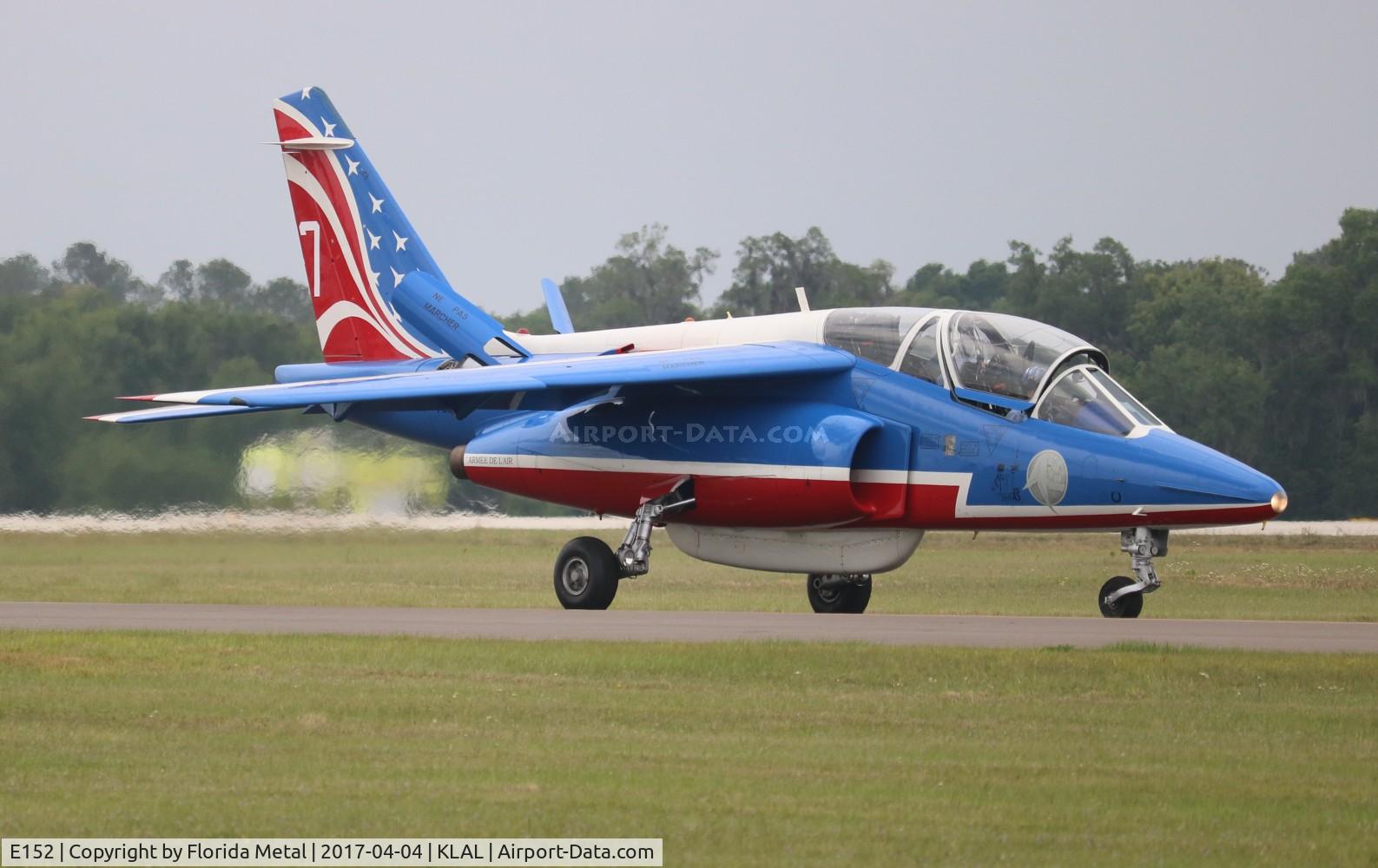 E152, Dassault-Dornier Alpha Jet E C/N E152, Patrouille Acrobatique de France Alpha zx