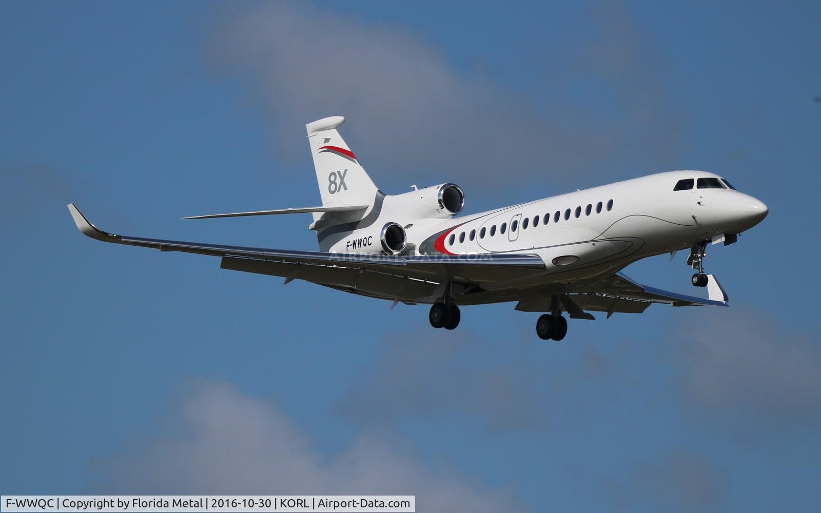 F-WWQC, 2015 Dassault Falcon 8X C/N 403, Falcon 8X zx