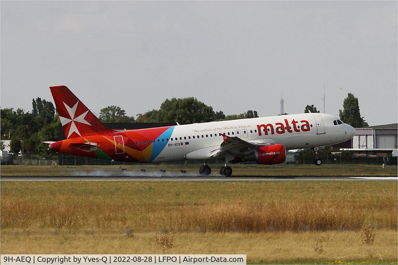 9H-AEQ, 2007 Airbus A320-214 C/N 3068, Airbus A320-214, Landing rwy 06, Paris-Orly airport (LFPO-ORY)