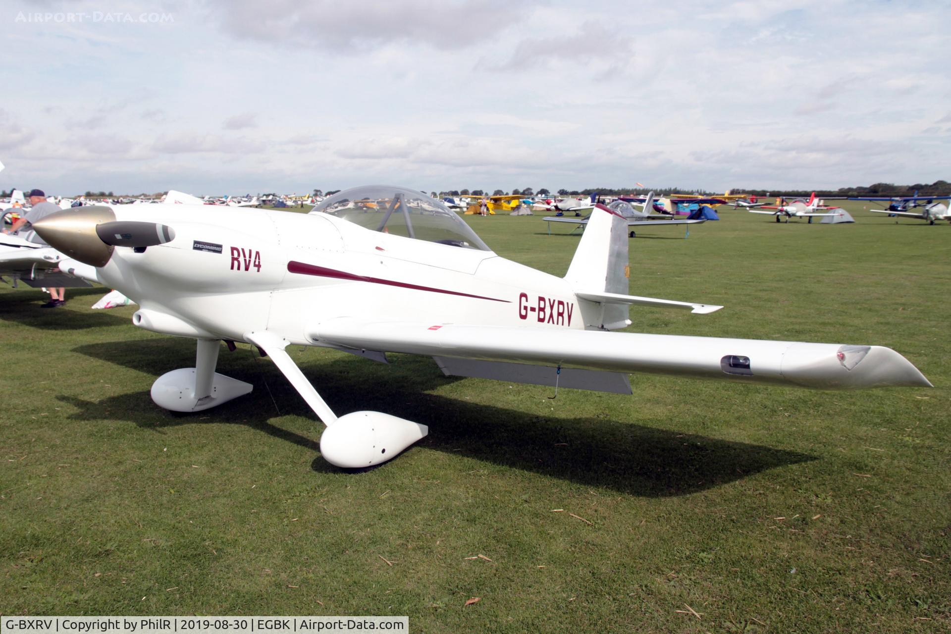 G-BXRV, 2002 Vans RV-4 C/N PFA 181-12482, G-BXRV 2002 Vans RV-4 LAA Rally Sywell