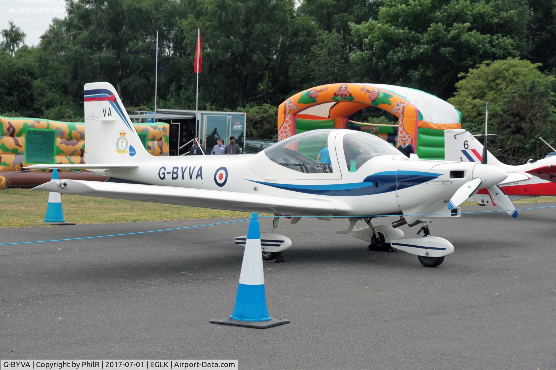 G-BYVA, 2000 Grob G-115E Tutor T1 C/N 82111/E, G-BYVA 2000 Grob G115E Blackbushe 75th Anniversary