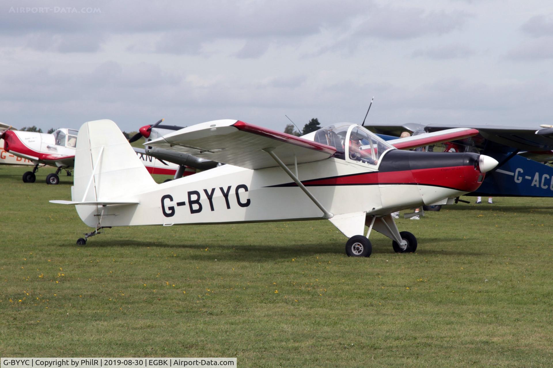 G-BYYC, 2000 Hapi Cygnet SF-2A C/N PFA 182-12311, G-BYYC 2000 Hapi Cygnet SF-2A LAA Rally Sywell