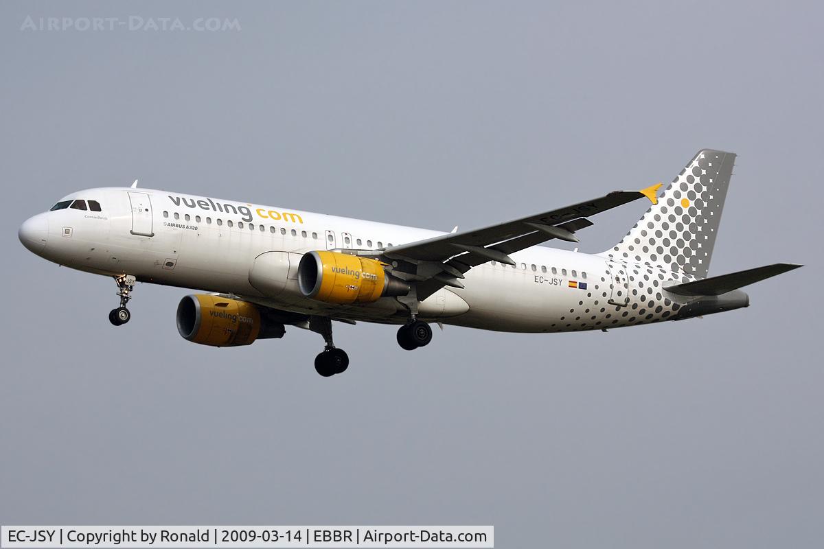 EC-JSY, 2006 Airbus A320-214 C/N 2785, at bru