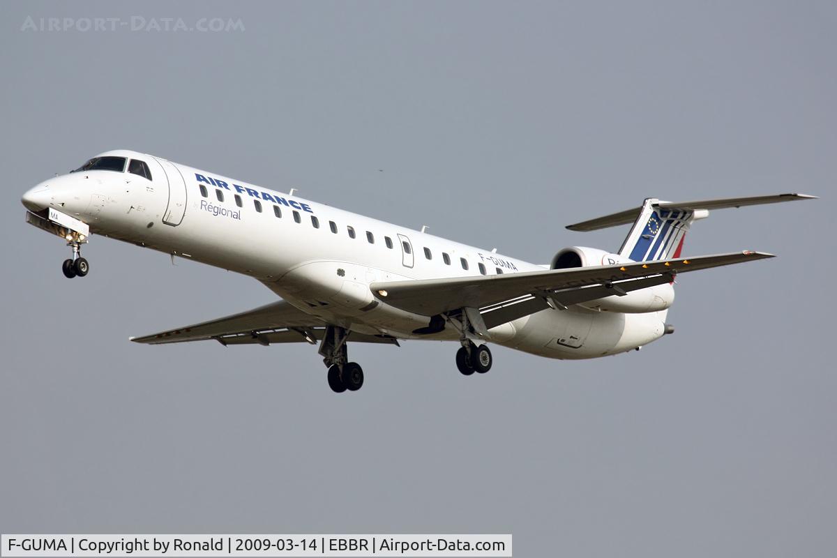 F-GUMA, 2001 Embraer EMB-145MP (ERJ-145MP) C/N 145405, at bru