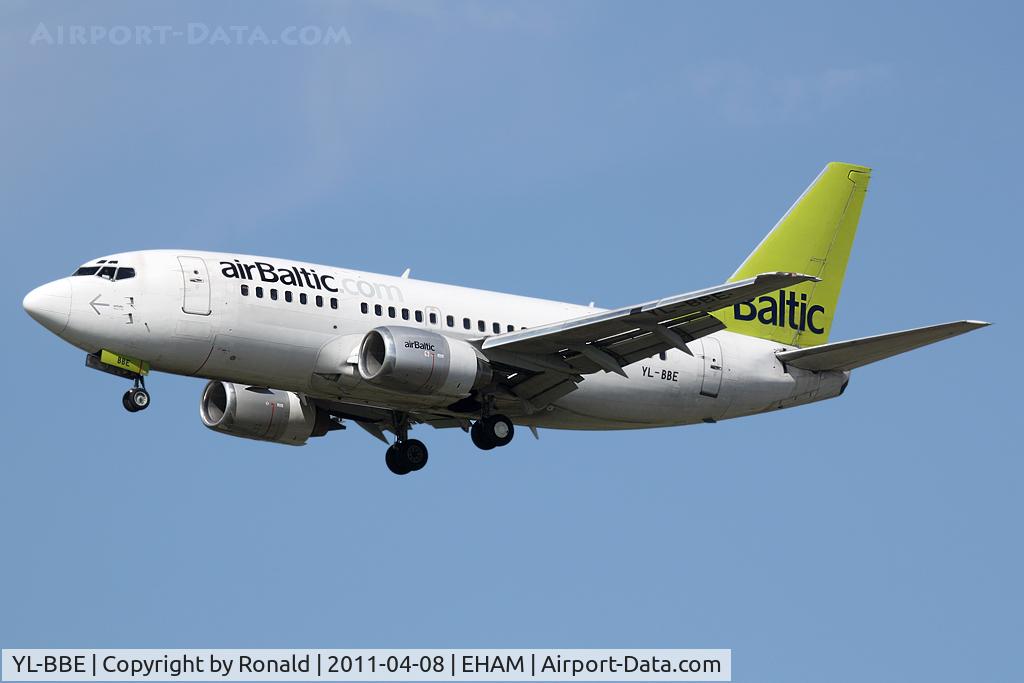 YL-BBE, 1998 Boeing 737-53S C/N 29073, at spl