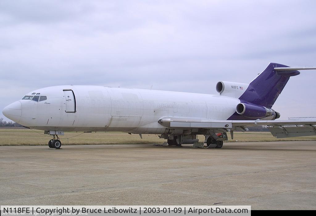 N118FE, 1966 Boeing 727-25C C/N 19300, Picture taken after retiring