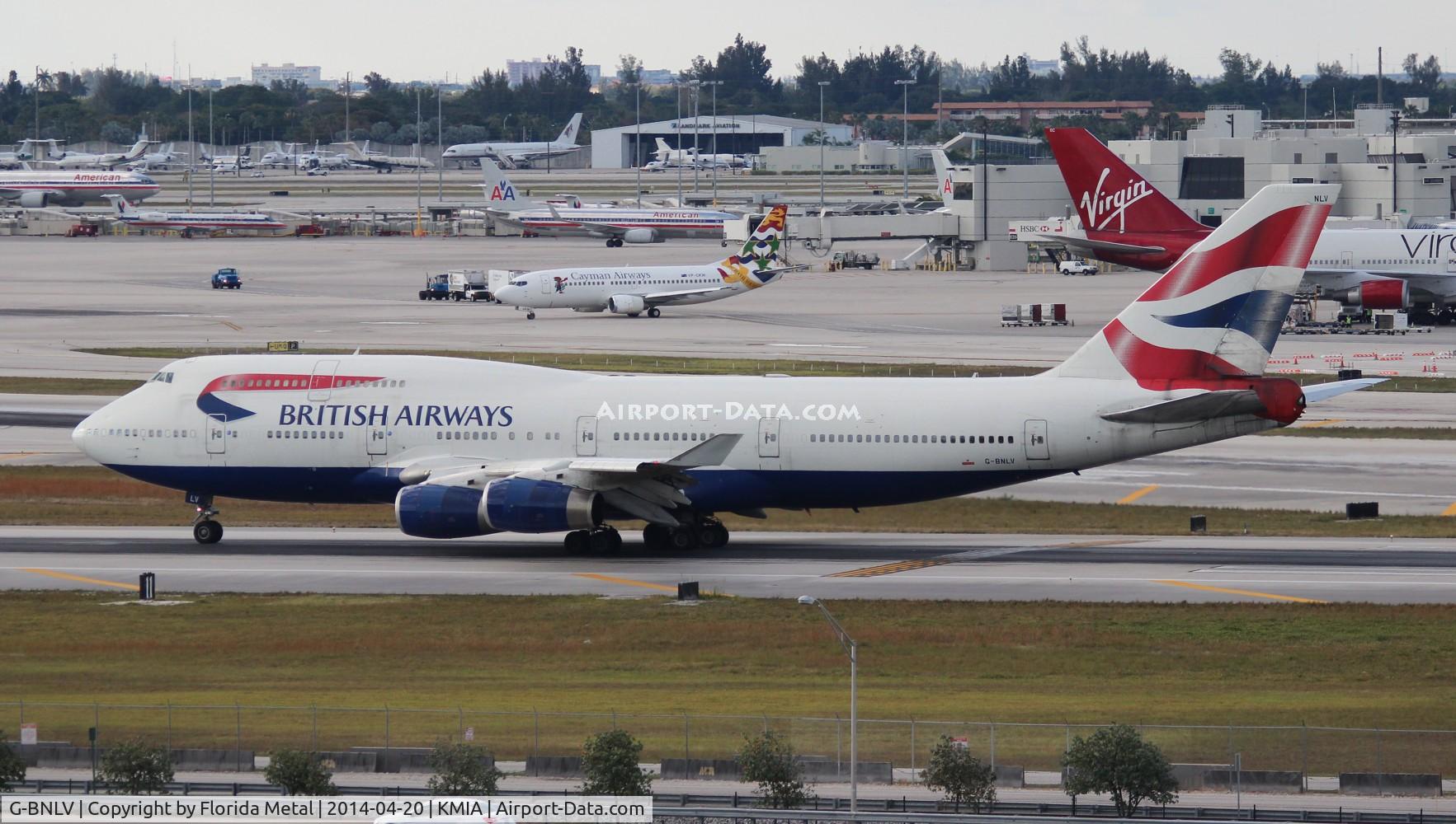 G-BNLV, 1992 Boeing 747-436 C/N 25427, BAW 747-400 zx