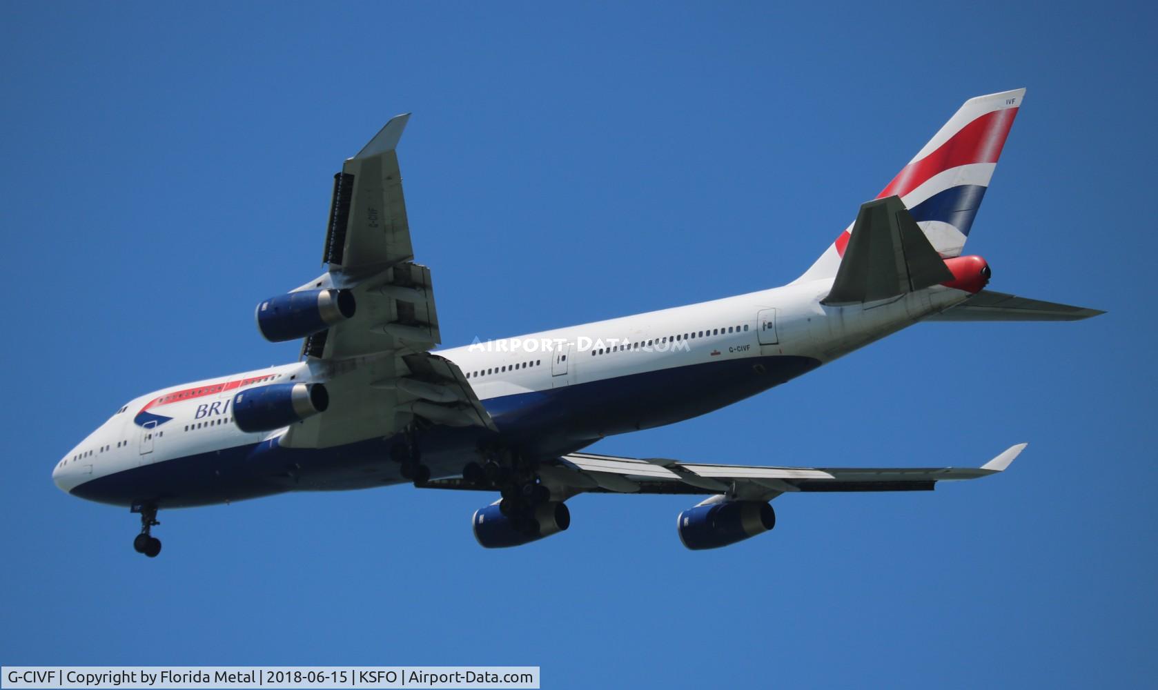 G-CIVF, 1995 Boeing 747-436 C/N 25434, BAW 747-400 zx