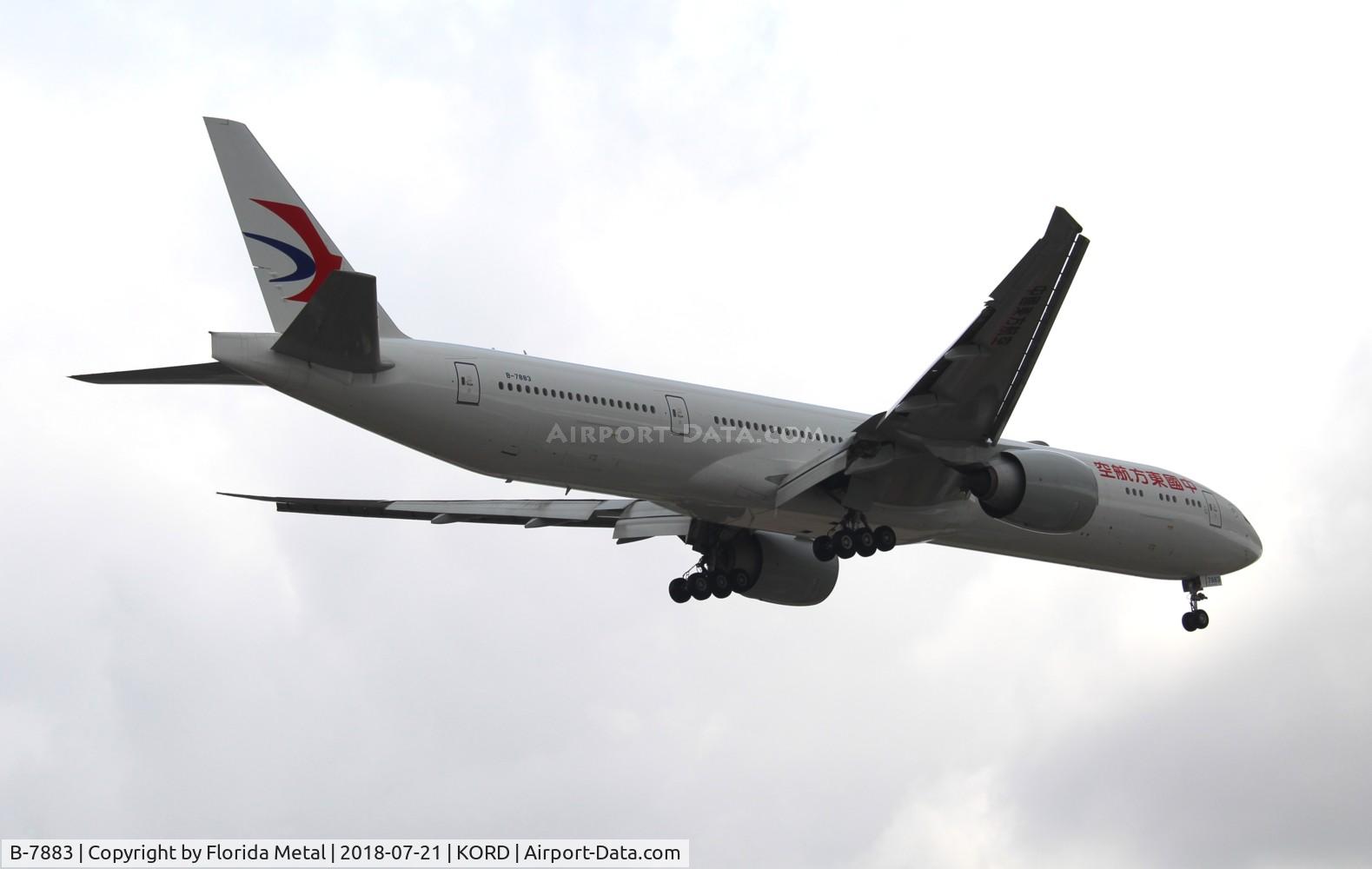 B-7883, 2017 Boeing 777-39PER C/N 43284, China Eastern 773 zx