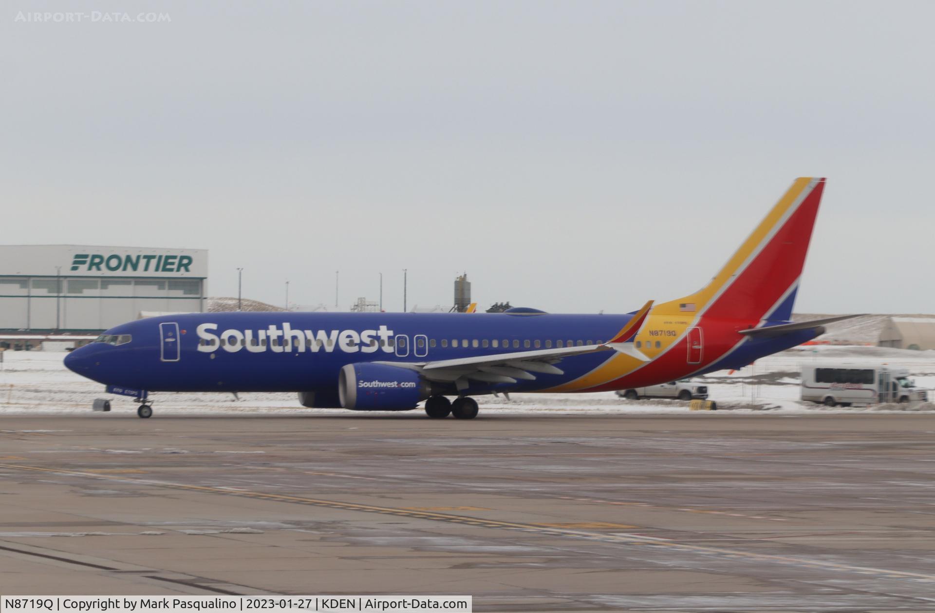 N8719Q, 2018 Boeing 737-8 MAX C/N 42572, Boeing 737-8 MAX