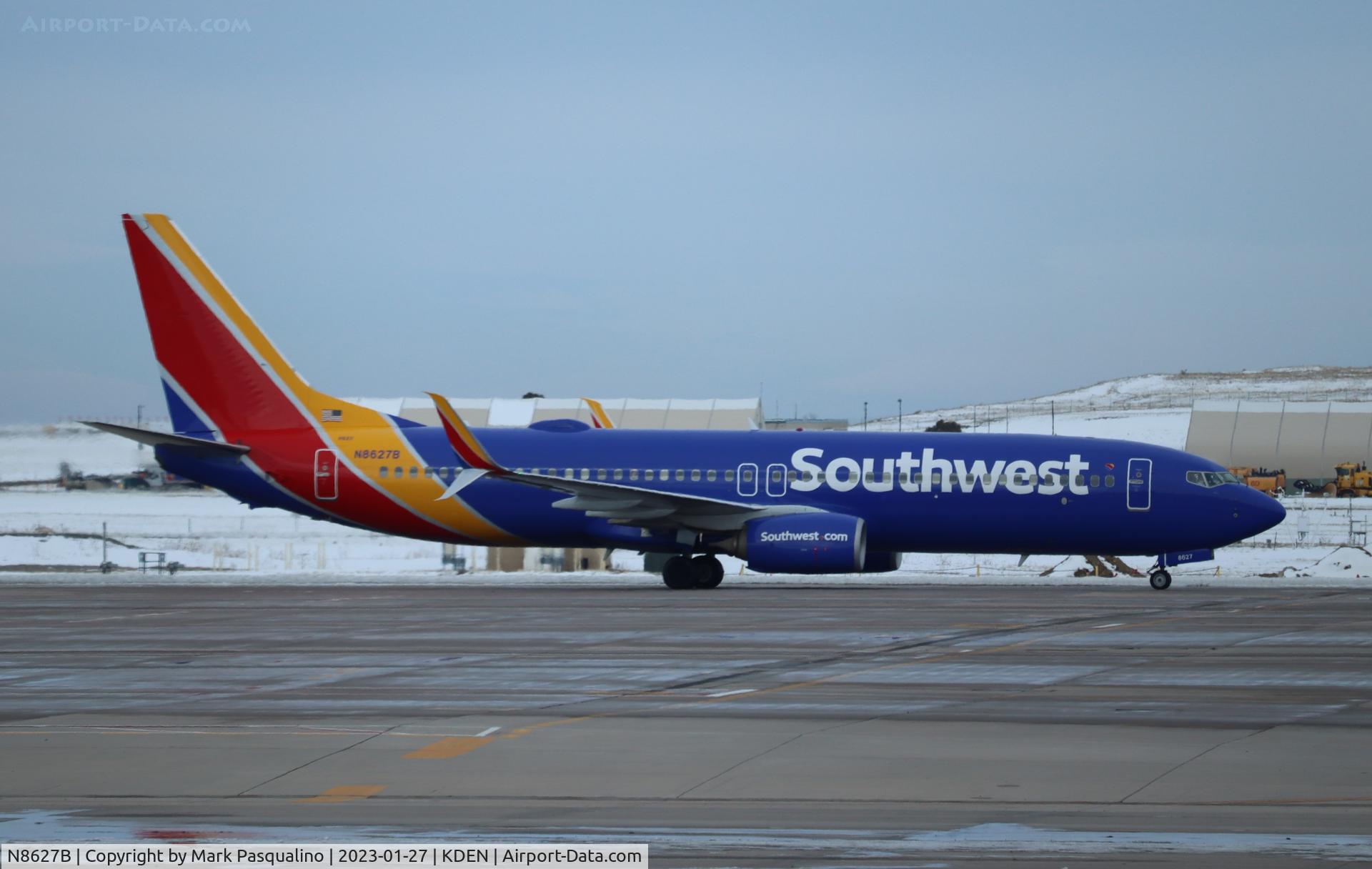 N8627B, 2014 Boeing 737-8H4 C/N 36895, Boeing 737-8H4