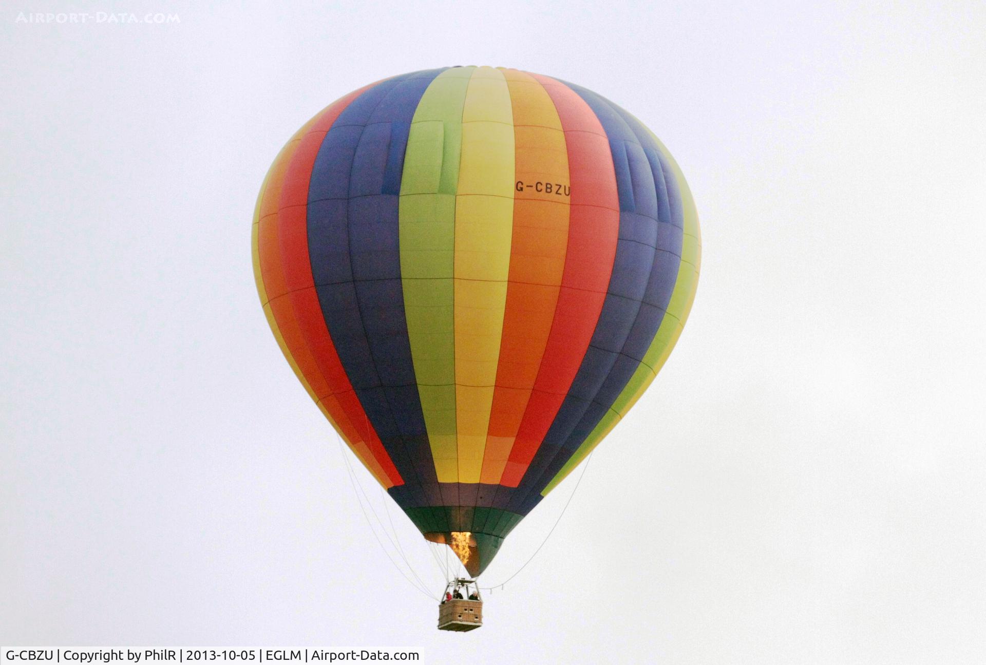 G-CBZU, 2003 Lindstrand Balloons LBL 180A C/N 877, G-CBZU 2012 Lindstrand BL 180A Hot Air Balloon Woodley
