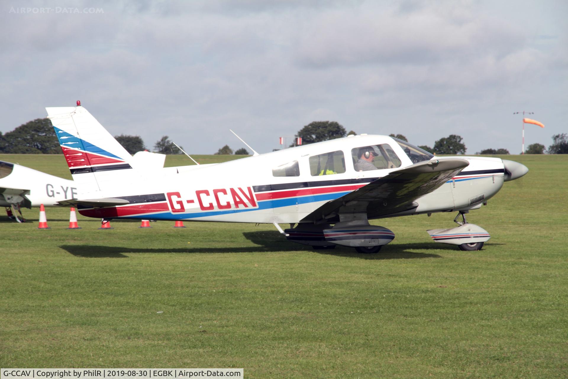 G-CCAV, 1980 Piper PA-28-181 Cherokee Archer II C/N 28-8090353, G-CCAV 1980 Piper PA-28 Cherokee Archer ll LAA Rally Sywell