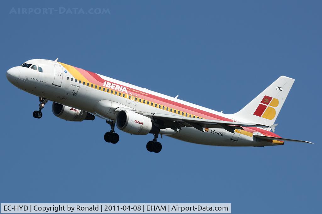 EC-HYD, 2000 Airbus A320-214 C/N 1288, at spl