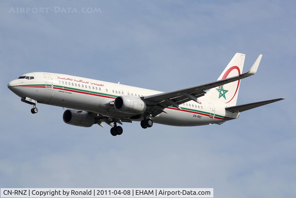 CN-RNZ, 2002 Boeing 737-8B6 C/N 33058, at spl