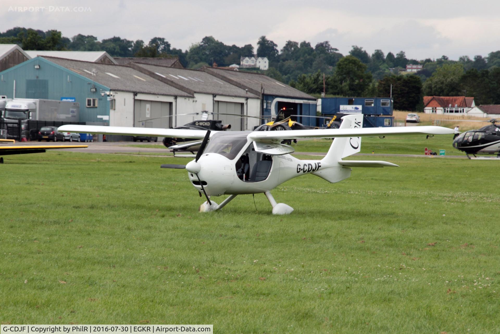 G-CDJF, 2005 Flight Design CT2K C/N 8104, G-CDJF 2005 Mainair Sports CT2K Microlight Redhill