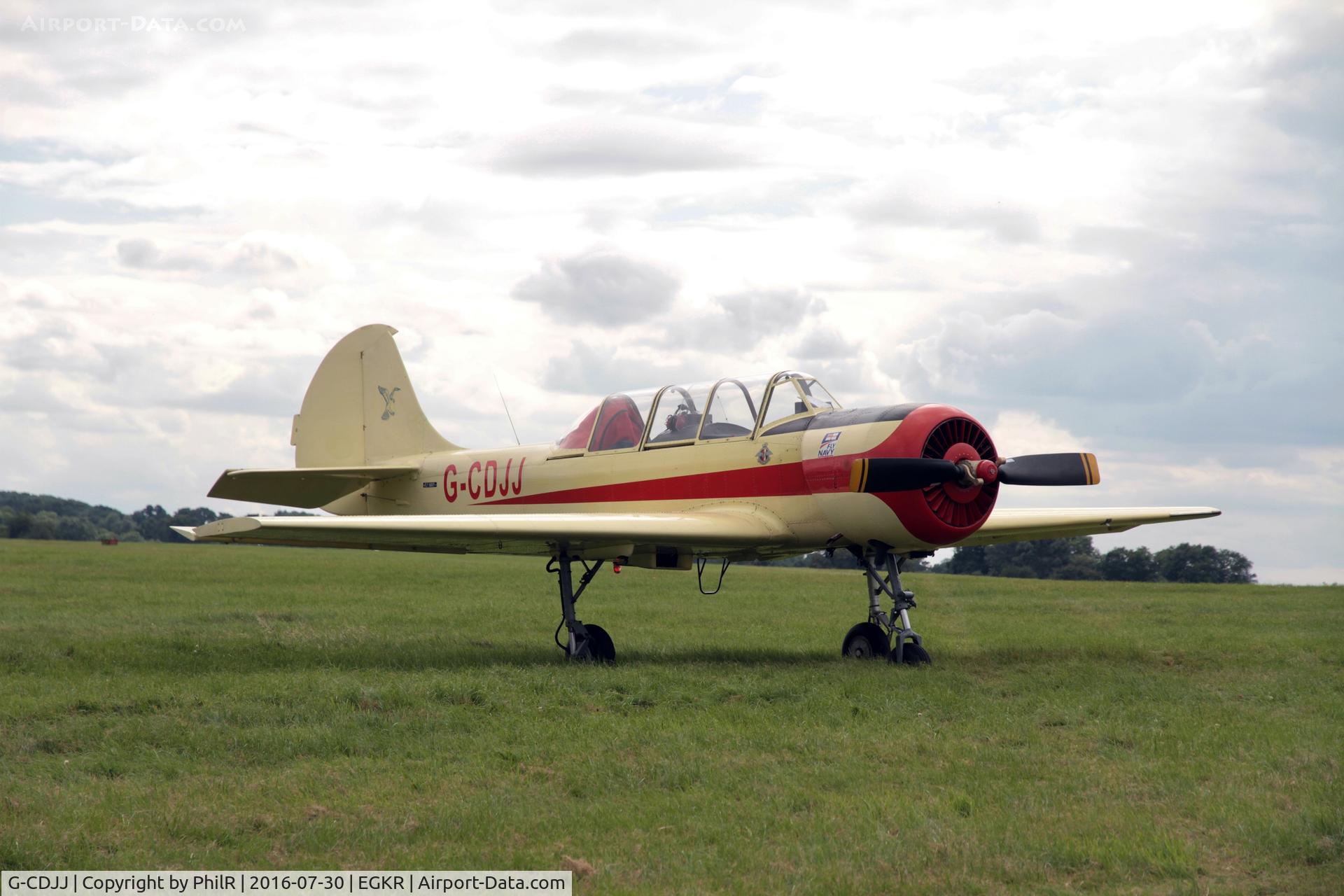 G-CDJJ, 1989 Bacau Yak-52 C/N 899912, G-CDJJ 1989 Yak 52 Redhill
