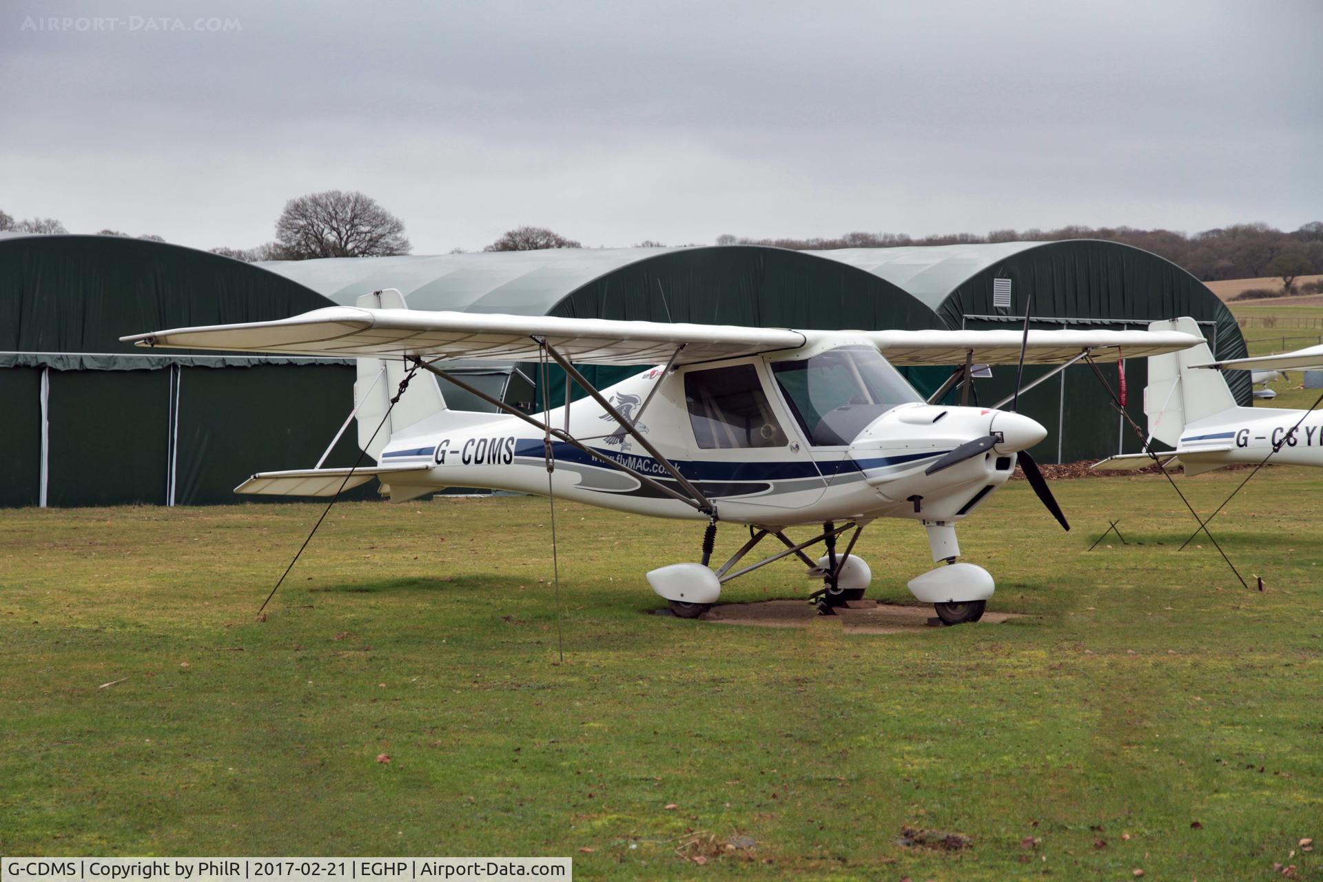 G-CDMS, 2005 Comco Ikarus C42 FB80 C/N 0506-6689, G-CDMS 2005 Aerosport Ikarus  C42 FB80 Popham