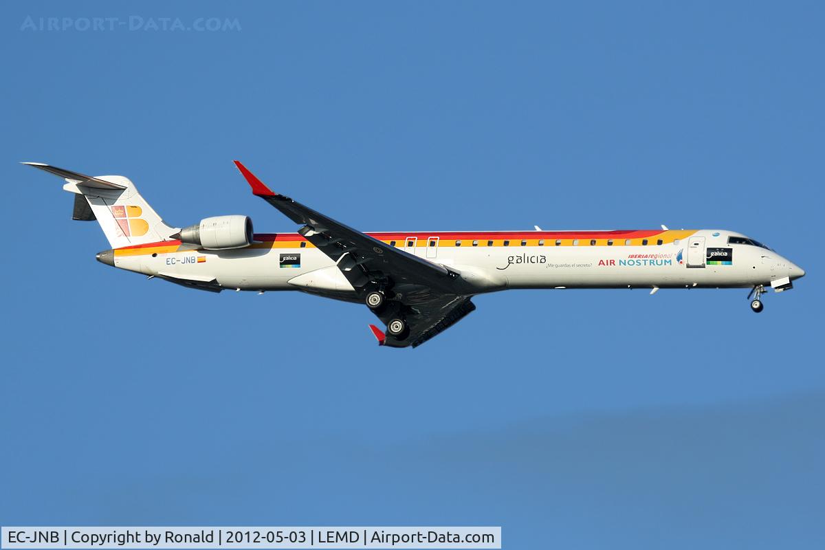 EC-JNB, 2005 Bombardier CRJ-900 (CL-600-2D24) C/N 15057, at mad
