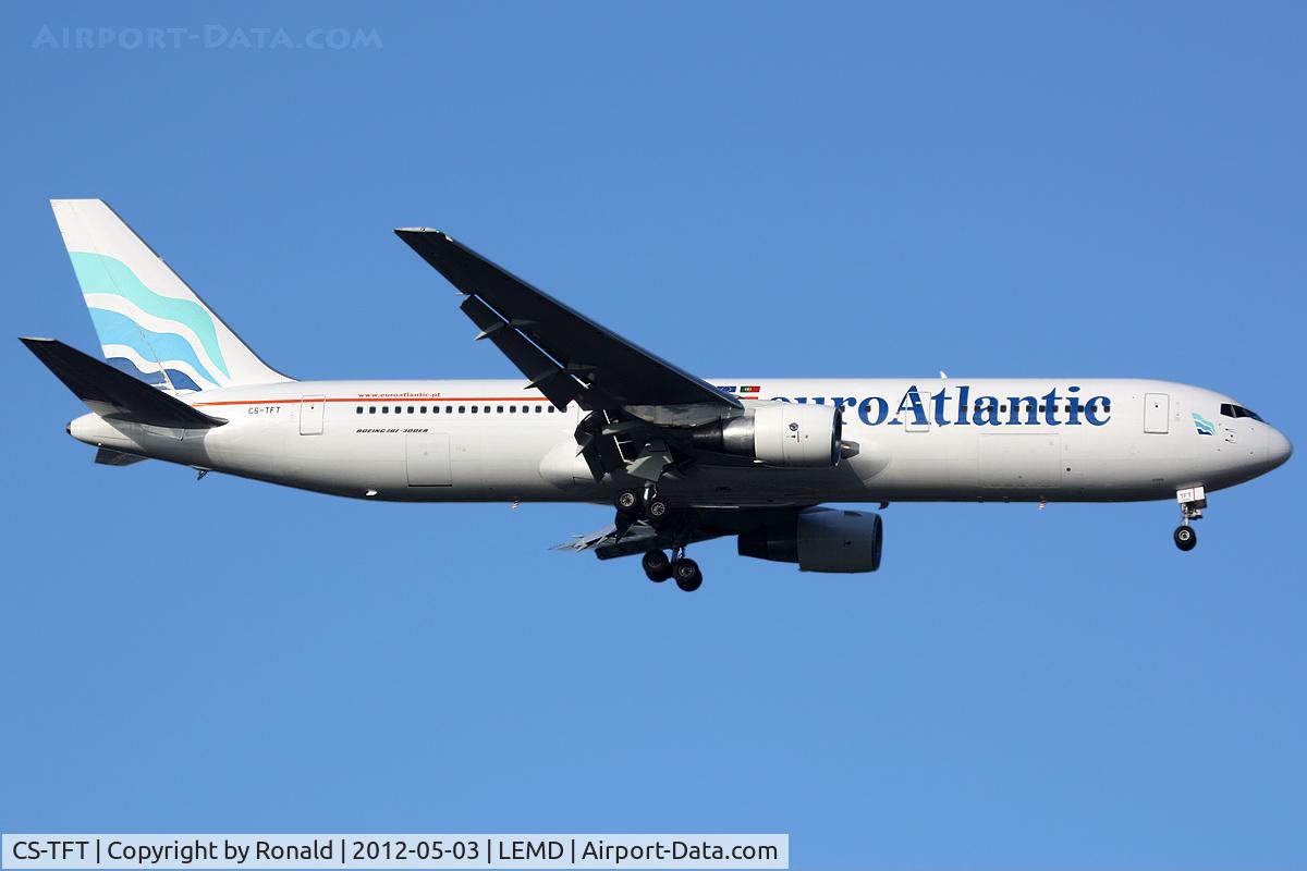 CS-TFT, 1993 Boeing 767-3Y0/ER C/N 26208, at mad