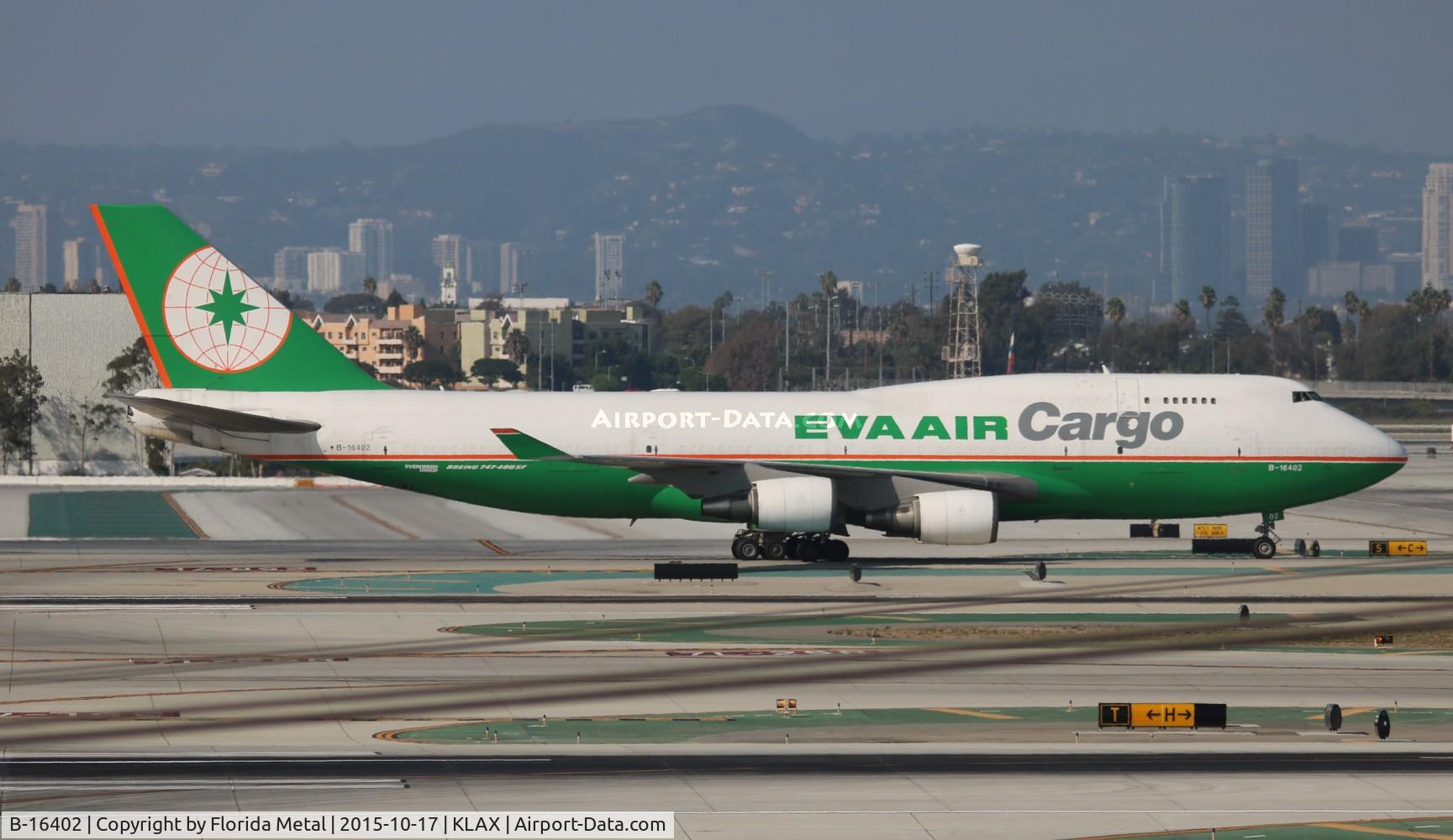 B-16402, 1992 Boeing 747-45E C/N 27063, Eva Air Cargo 747-400BCF