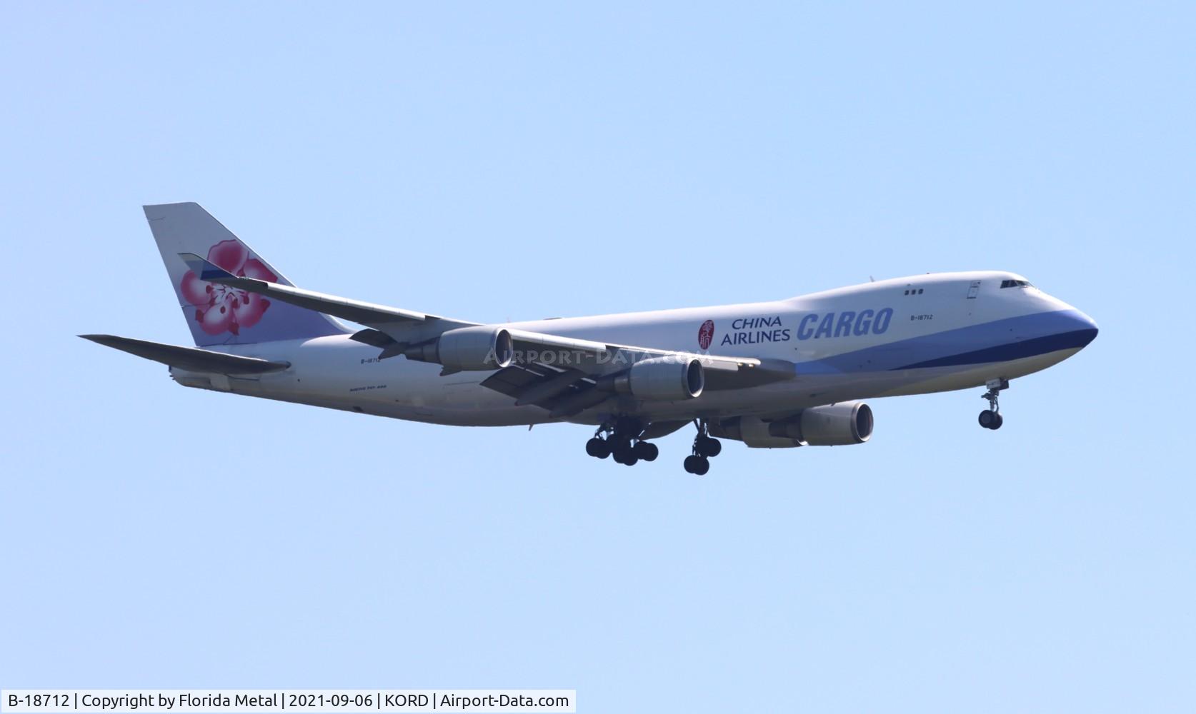 B-18712, 2003 Boeing 747-409F/SCD C/N 33729, China Airlines Cargo 747-400F zx
