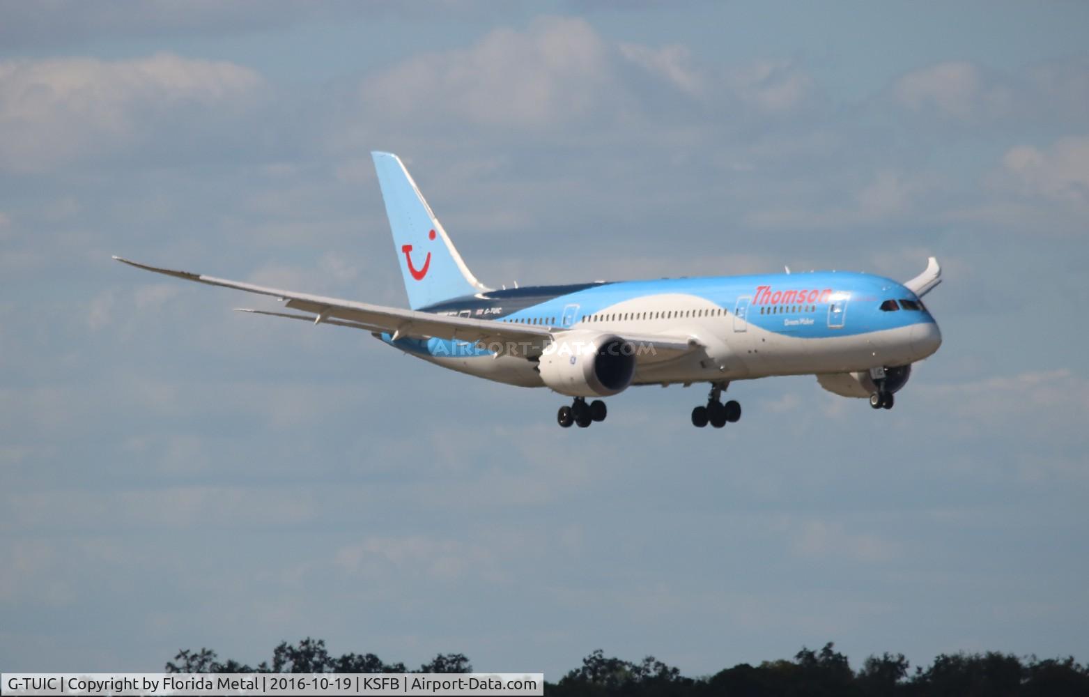 G-TUIC, 2013 Boeing 787-8 Dreamliner C/N 34424, TUI 788 zx