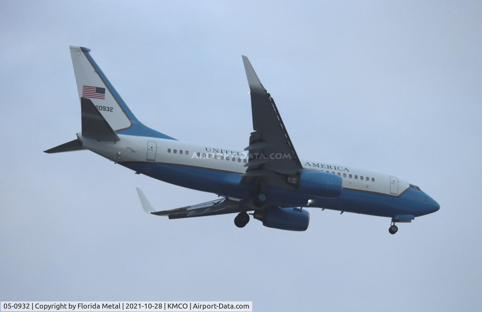 05-0932, 2006 Boeing C-40C Clipper (737-7BC BBJ) C/N 34808, USAF C-40C zx