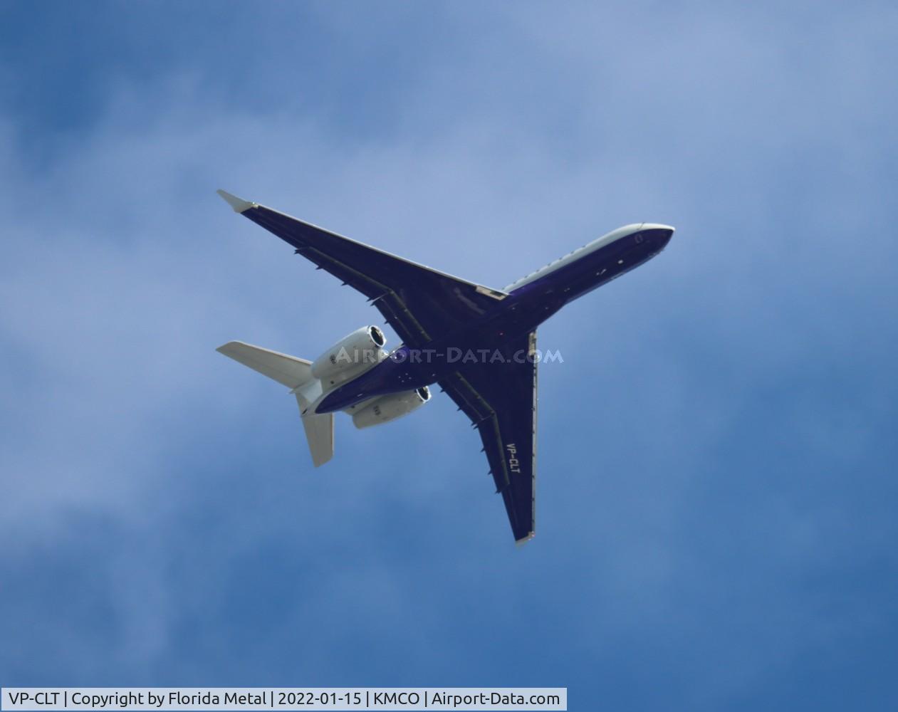 VP-CLT, 2020 Bombardier BD-700-2A12 Global 7500 C/N 70072, MCO 2022