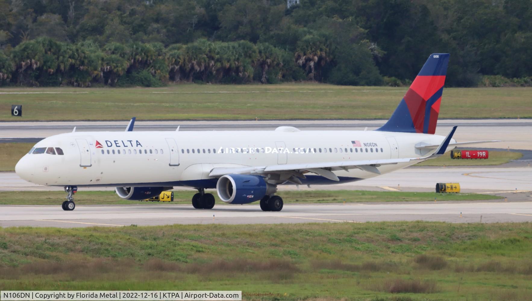 N106DN, 2020 Airbus A321-211 C/N 10088, TPA 2022