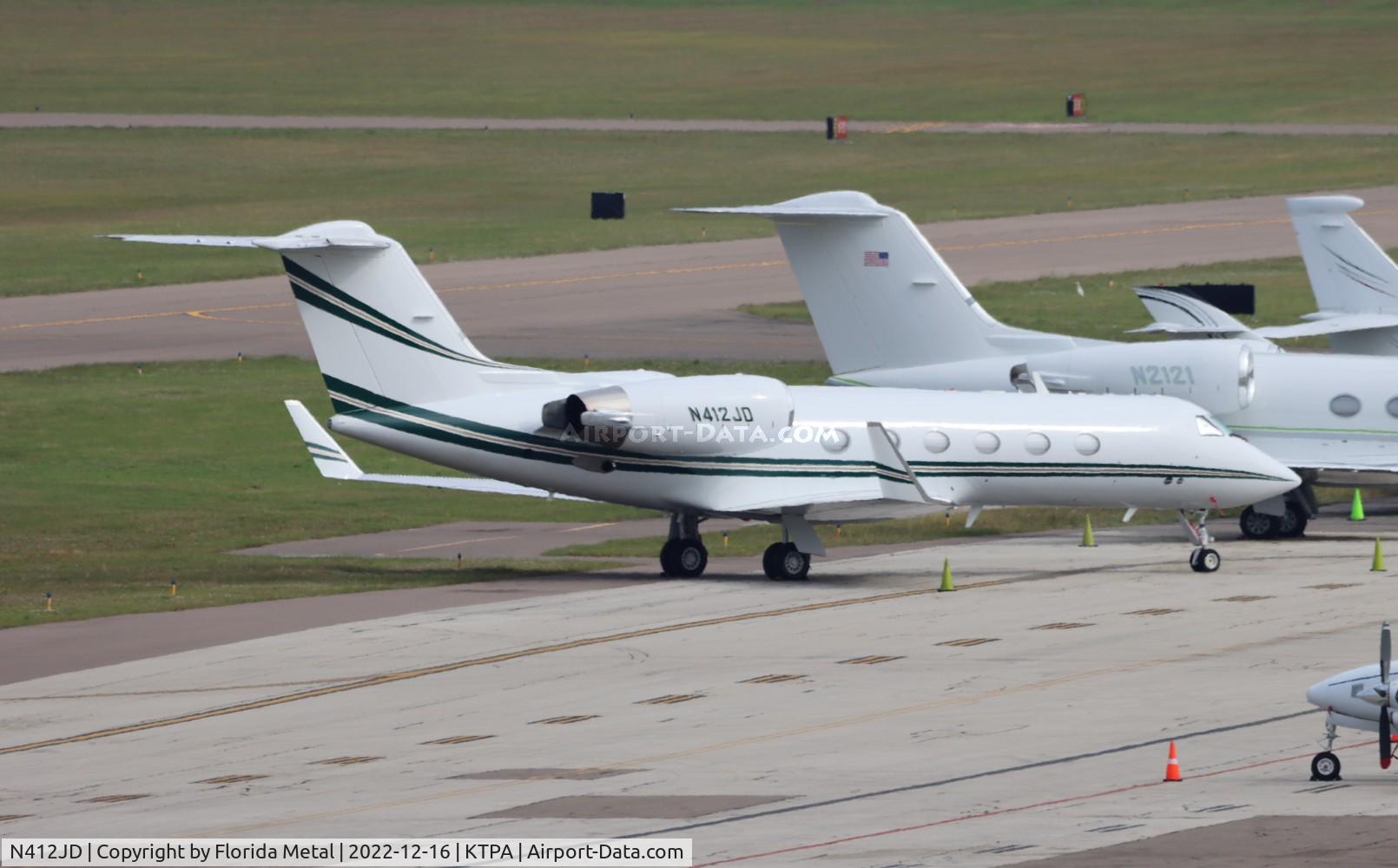 N412JD, 1992 Gulfstream Aerospace G-IV C/N 1188, TPA 2022