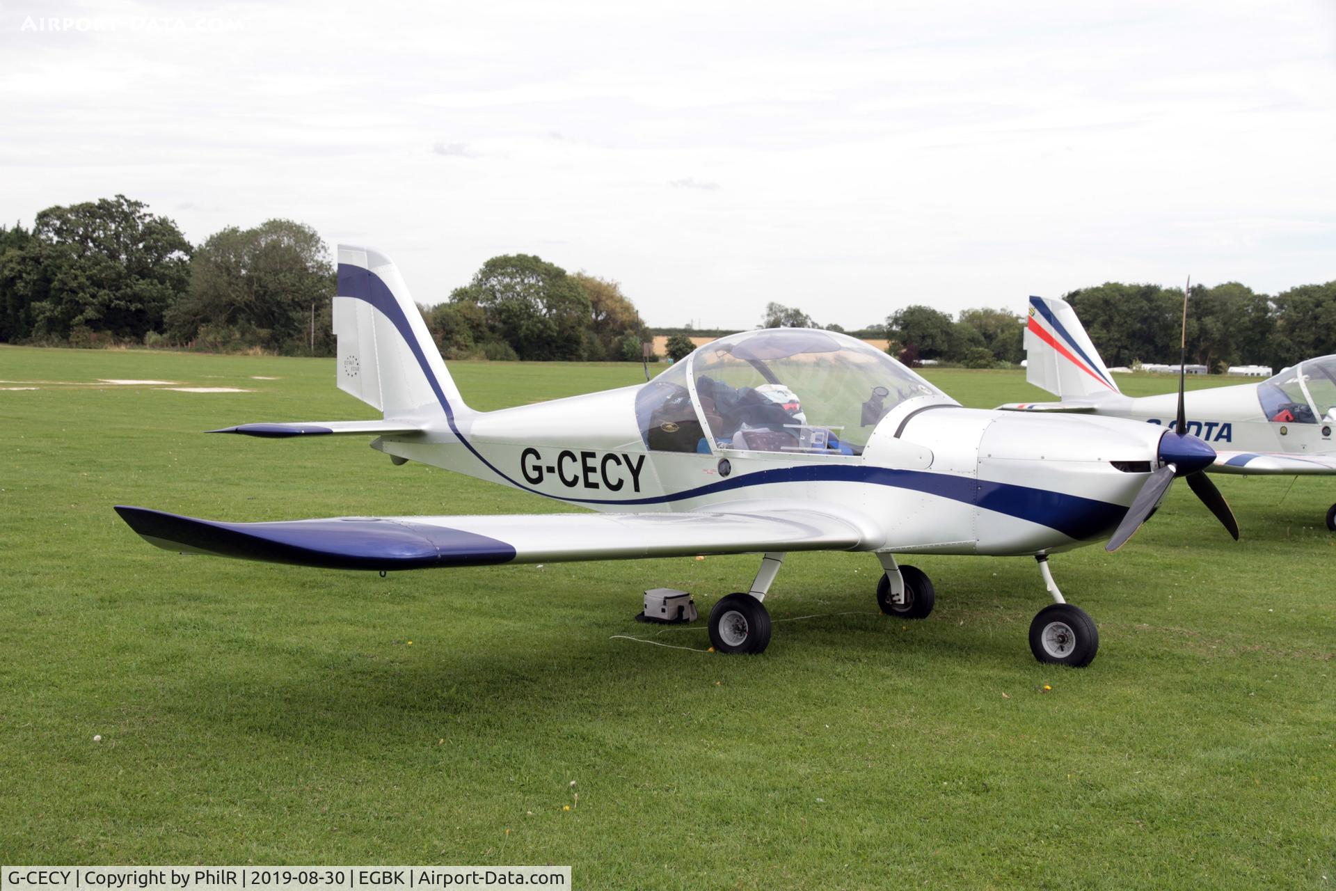 G-CECY, 2006 Aerotechnik EV-97 Eurostar C/N PFA 315-14551, G-CECY 2006 Aerotechnik EV-97 Eurostar LAA Rally Sywell