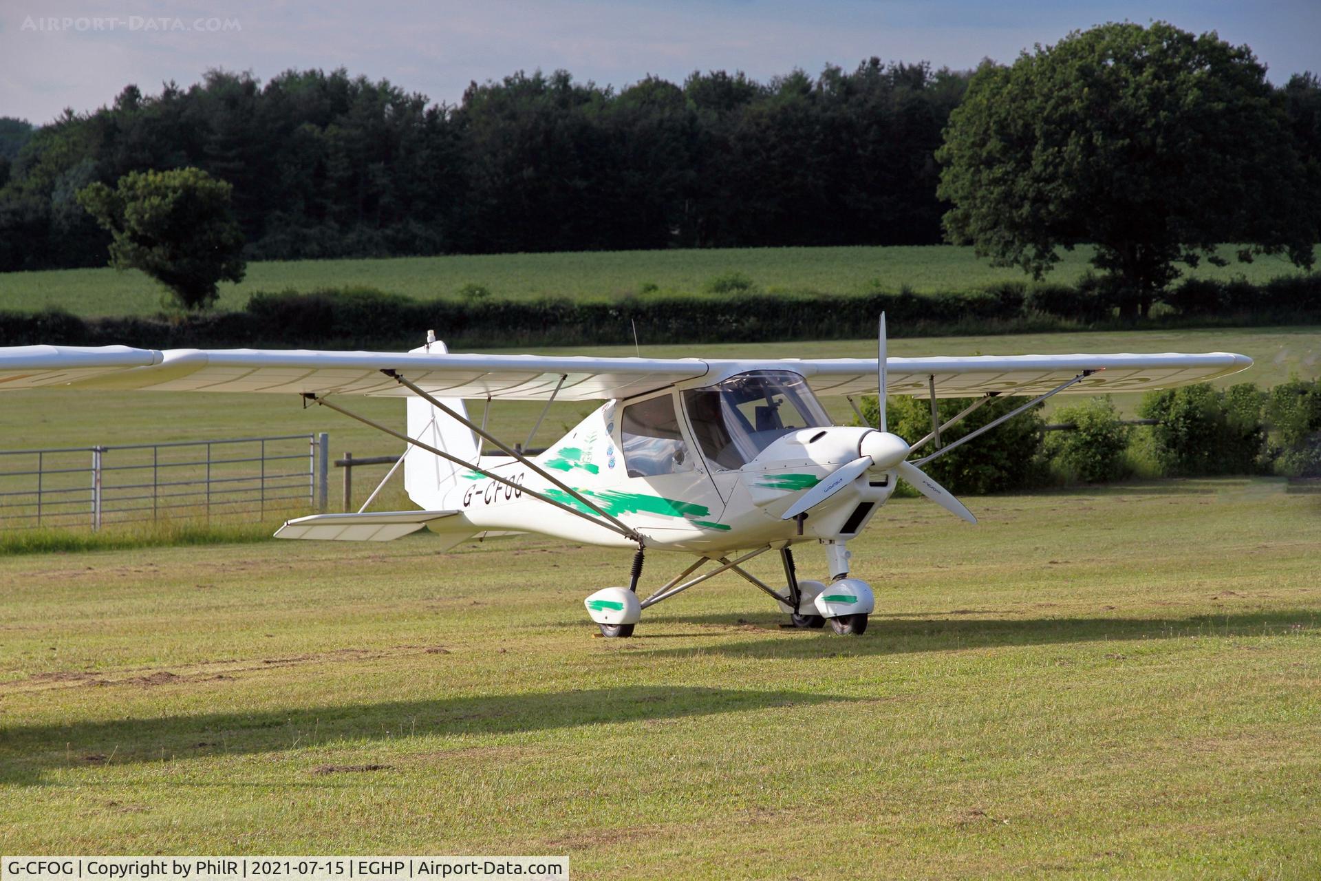 G-CFOG, 2006 Comco Ikarus C42 FB UK C/N PFA 322-14482, G-CFOG 2006 Ikarus C42 FB UK Popham