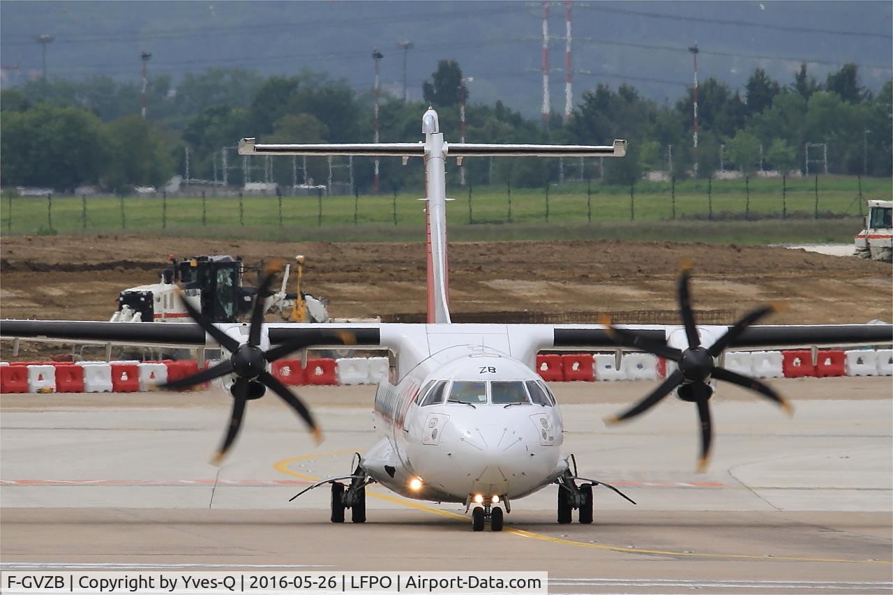 F-GVZB, 1997 ATR 42-500 C/N 524, ATR 42-500, Lining up rwy 08, Paris-Orly airport (LFPO-ORY)
