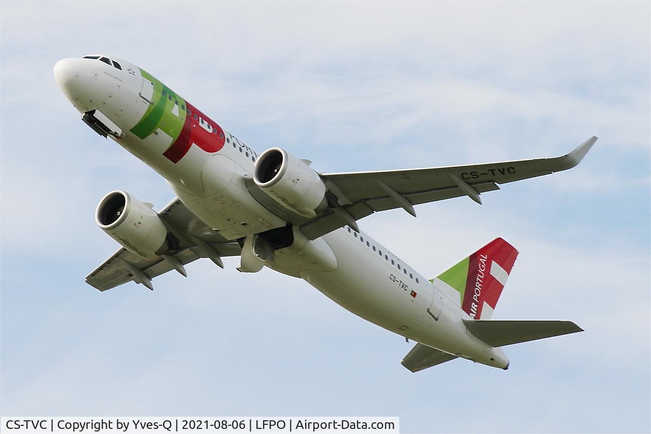 CS-TVC, 2019 Airbus A320-251NEO C/N 8831, Airbus A320-251, Take off rwy 24, Paris Orly airport (LFPO-ORY)