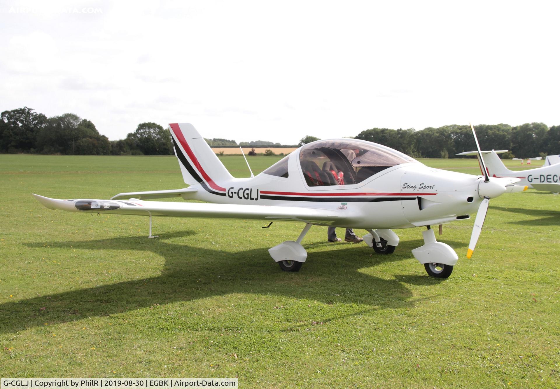 G-CGLJ, 2009 TL Ultralight TL-2000 Sting Carbon C/N LAA 347-14794, G-CGLJ 2009 TL 2000UK Sting Carbon LAA Rally Sywell(1)