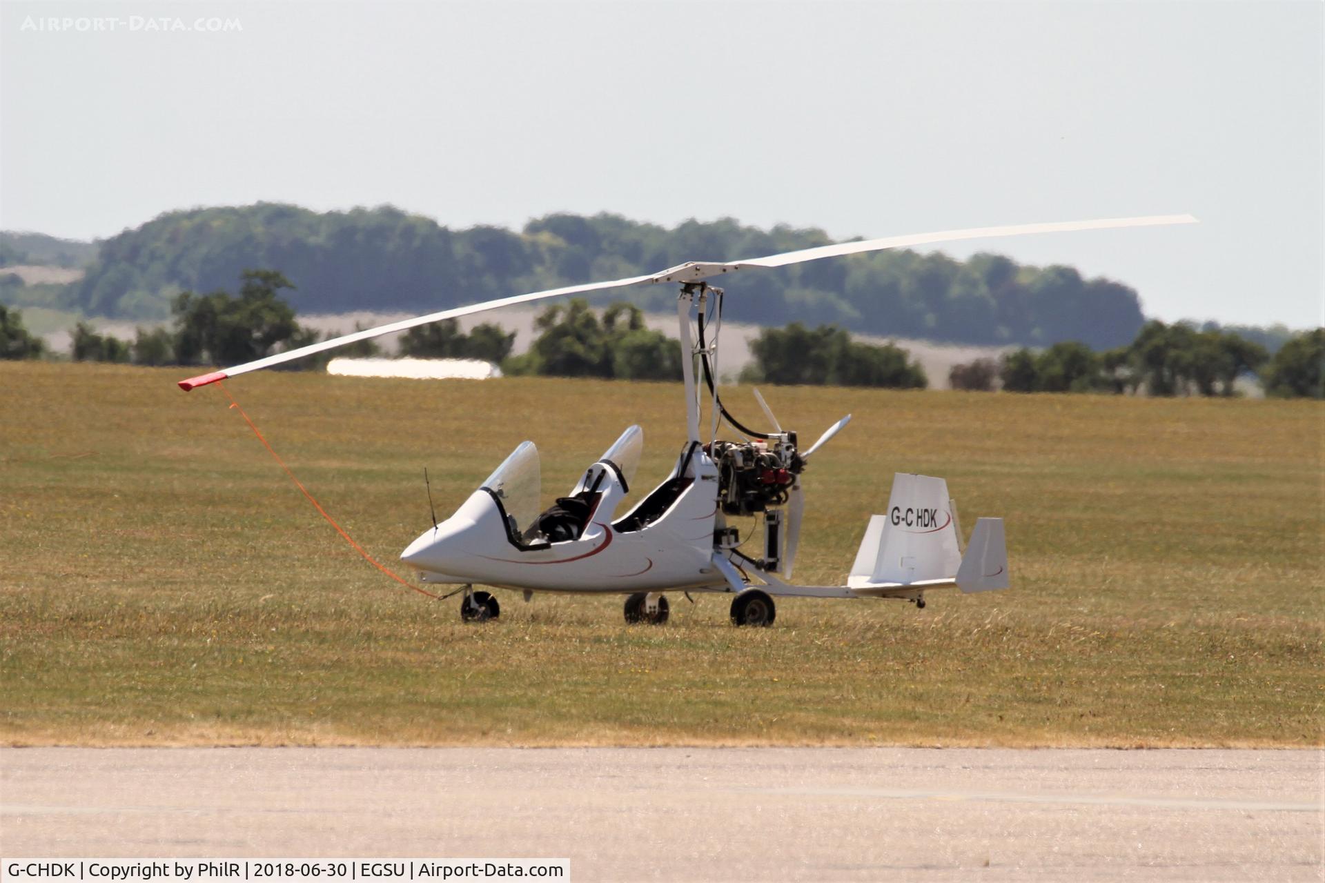 G-CHDK, 2012 Magni Gyro M-16C Tandem Trainer C/N 16-12-6894, G-CHDK 2012 Magni M16C Duxford