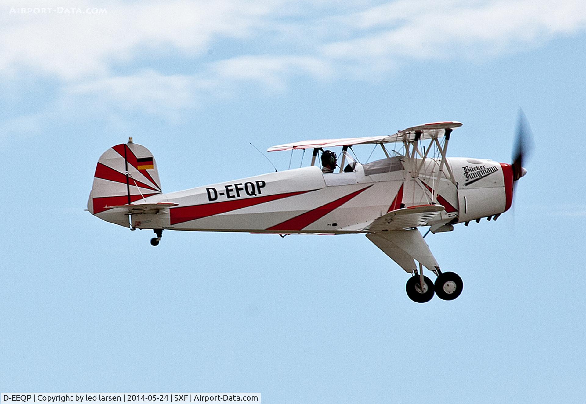 D-EEQP, CASA 1-131E Jungmann C/N 2100, Berlin Air Show 24.5.2014