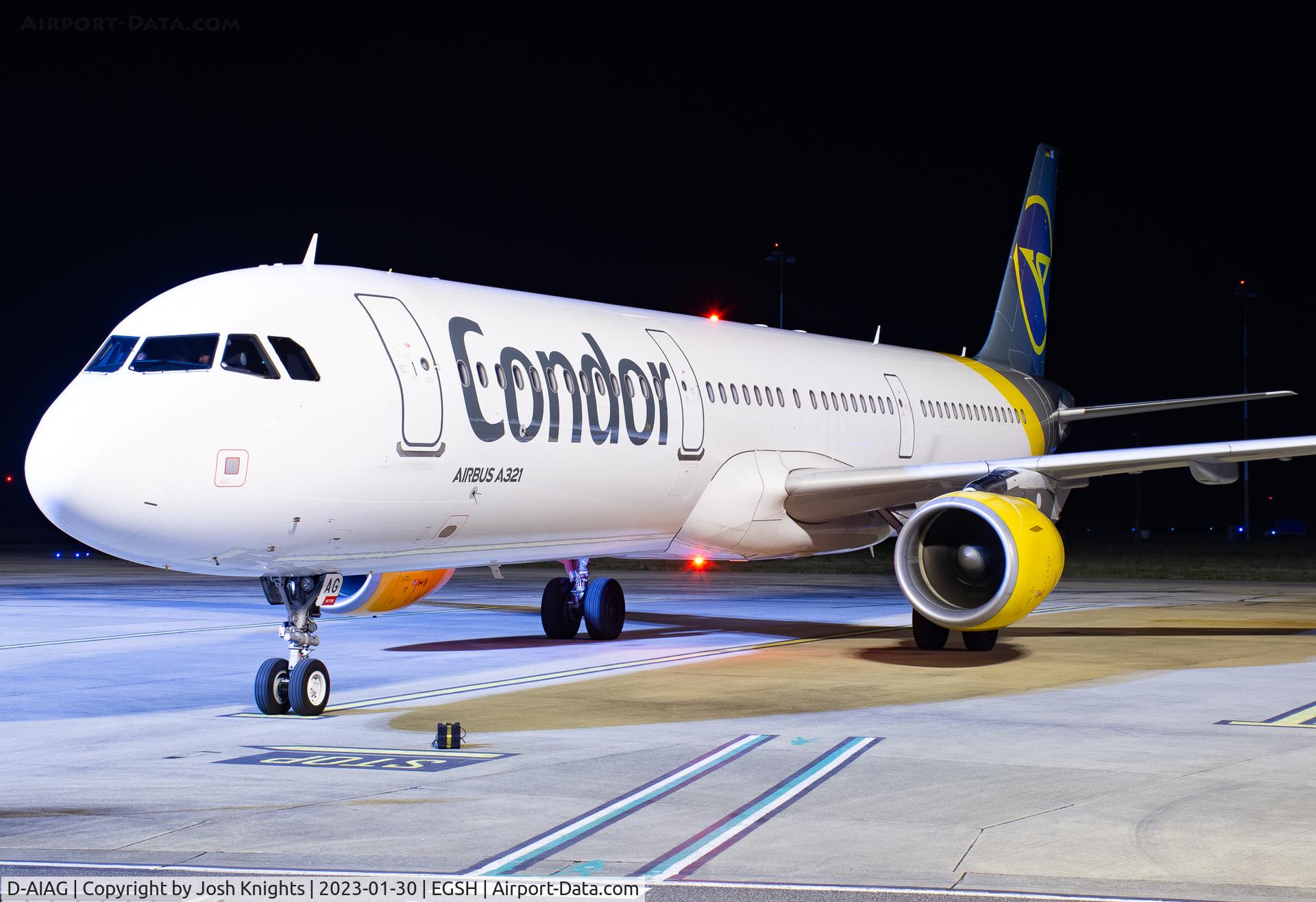 D-AIAG, 2015 Airbus A321-211 C/N 6590, Arriving For Respray.