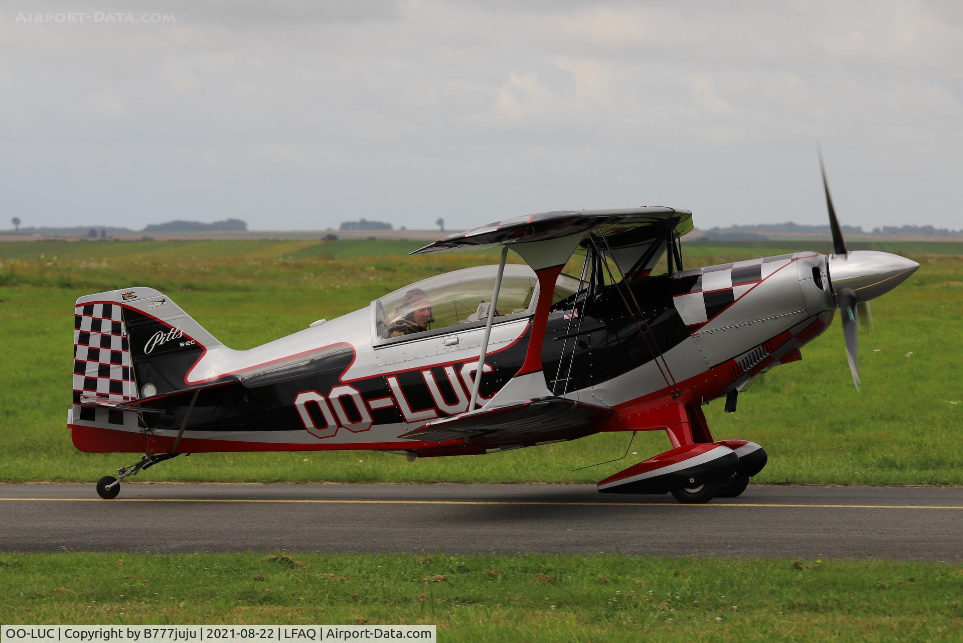 OO-LUC, 2008 Aviat Pitts S-2C Special C/N 6084, during Albert Airshow