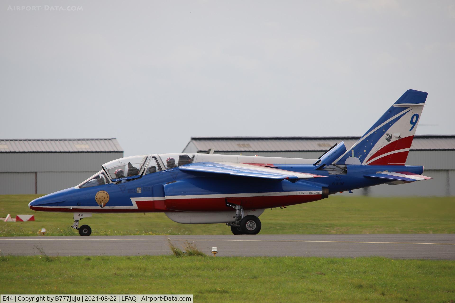 E44, Dassault-Dornier Alpha Jet E C/N E44, during Albert Airshow