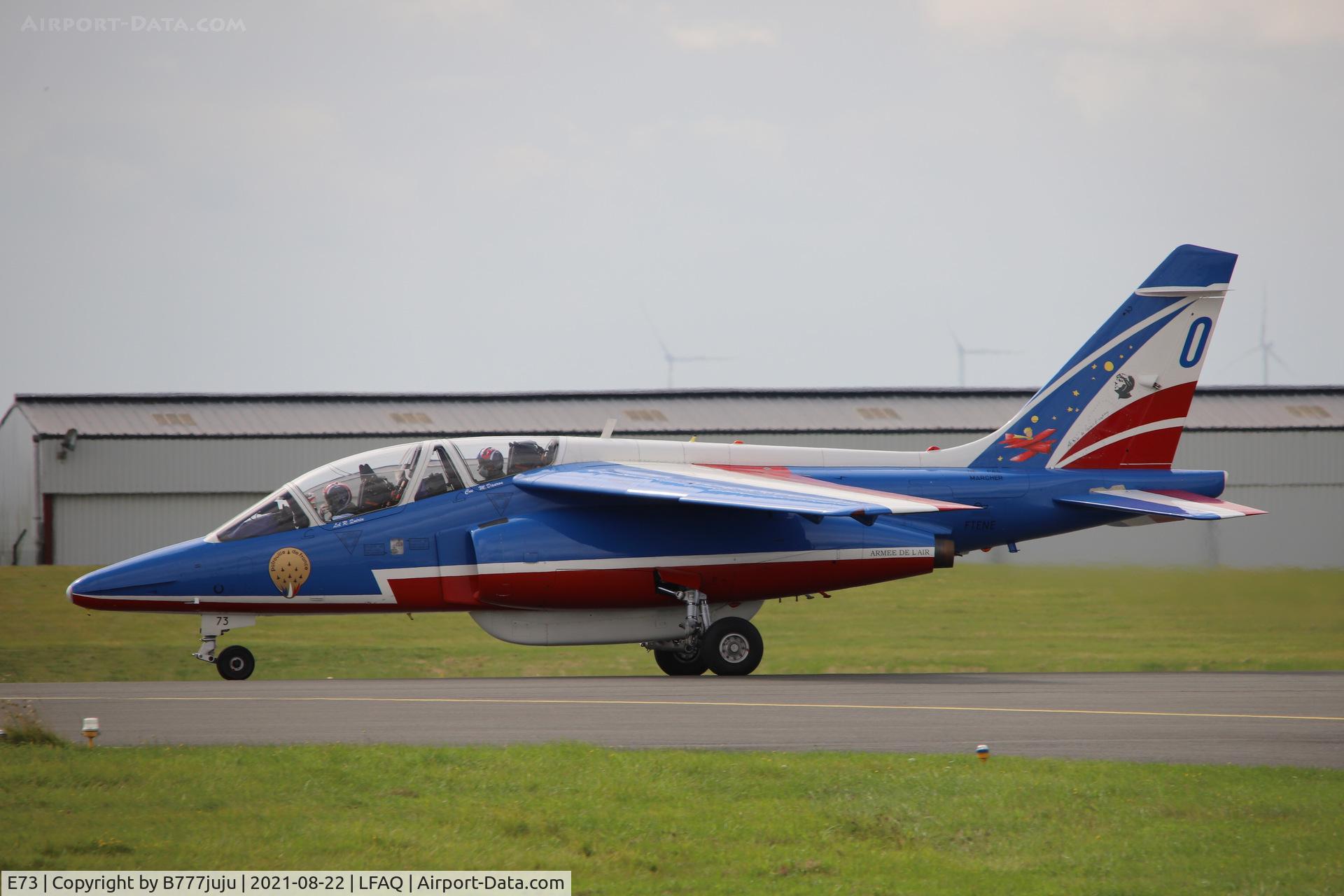 E73, Dassault-Dornier Alpha Jet E C/N E73, during Albert Airshow