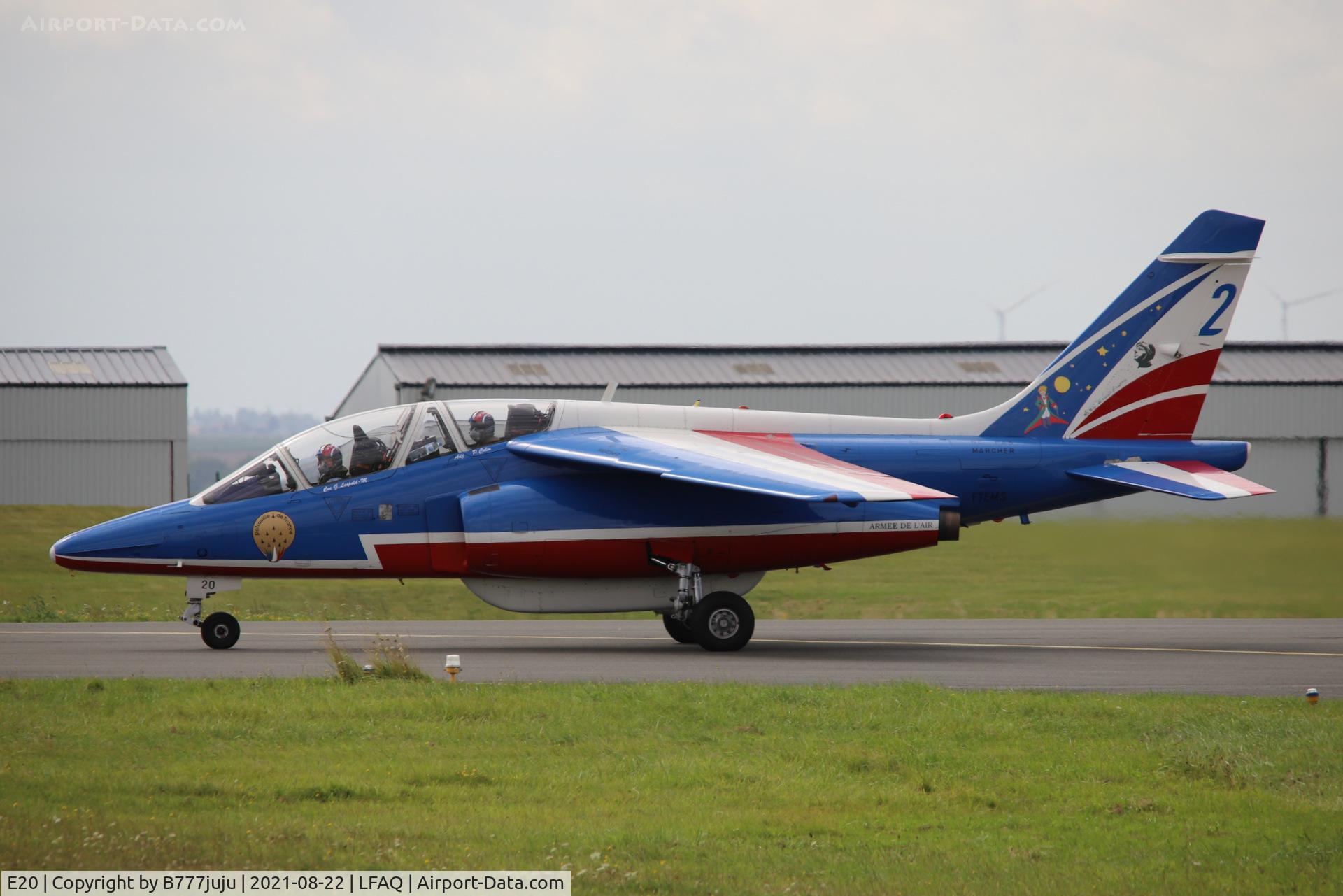 E20, Dassault-Dornier Alpha Jet E C/N E20, during Albert Airshow