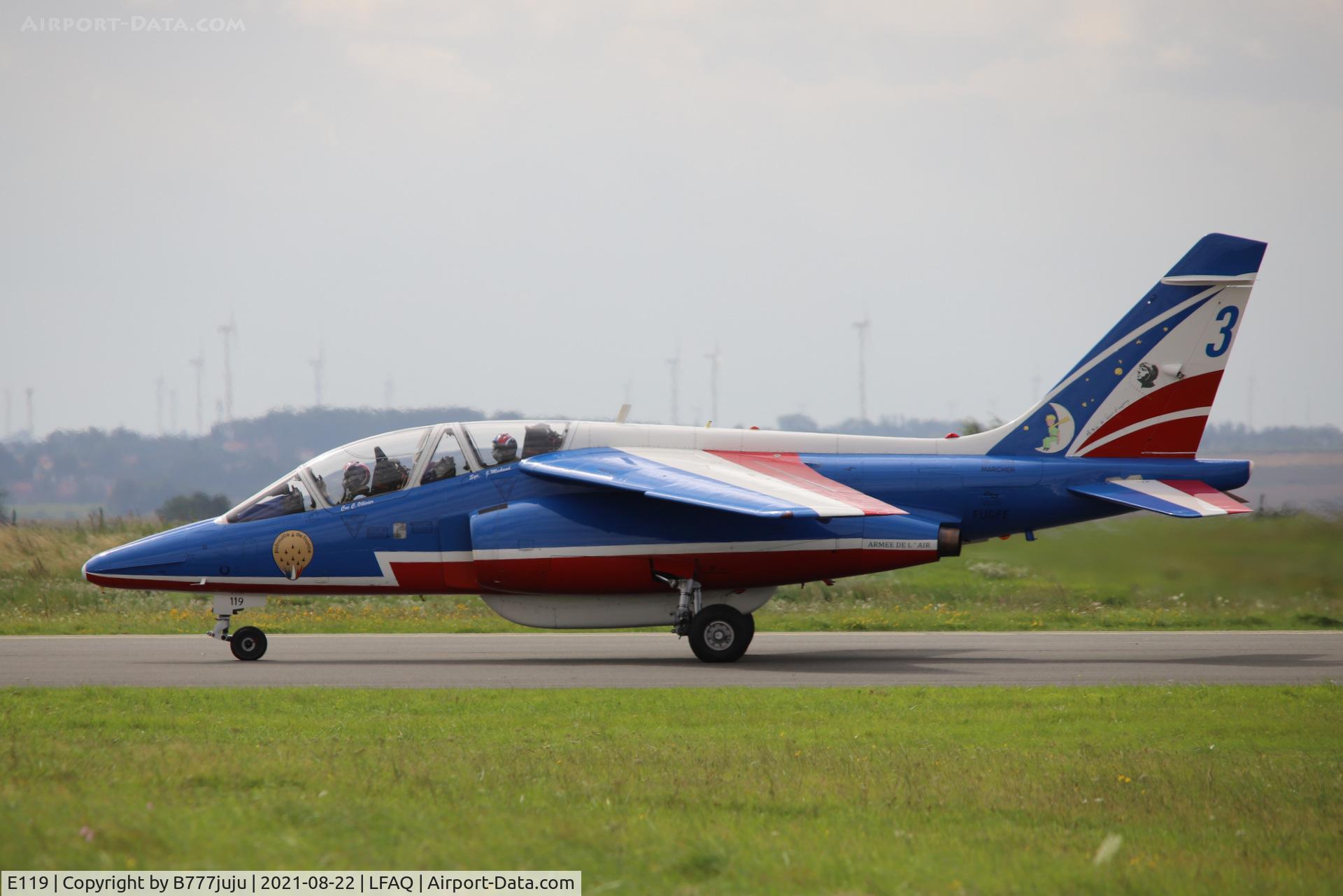 E119, Dassault-Dornier Alpha Jet E C/N E119, during Albert Airshow
