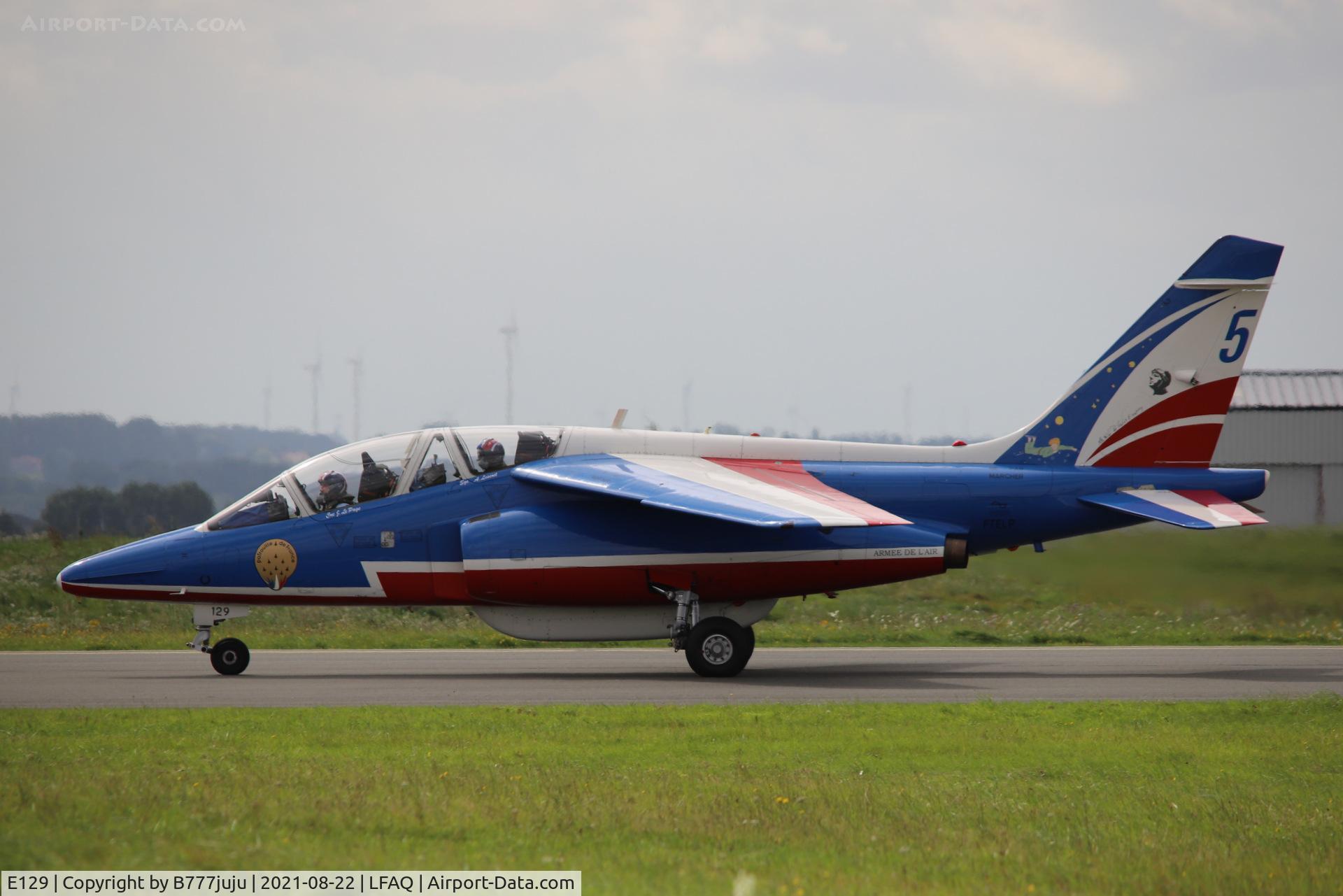 E129, Dassault-Dornier Alpha Jet E C/N E129, during Albert Airshow