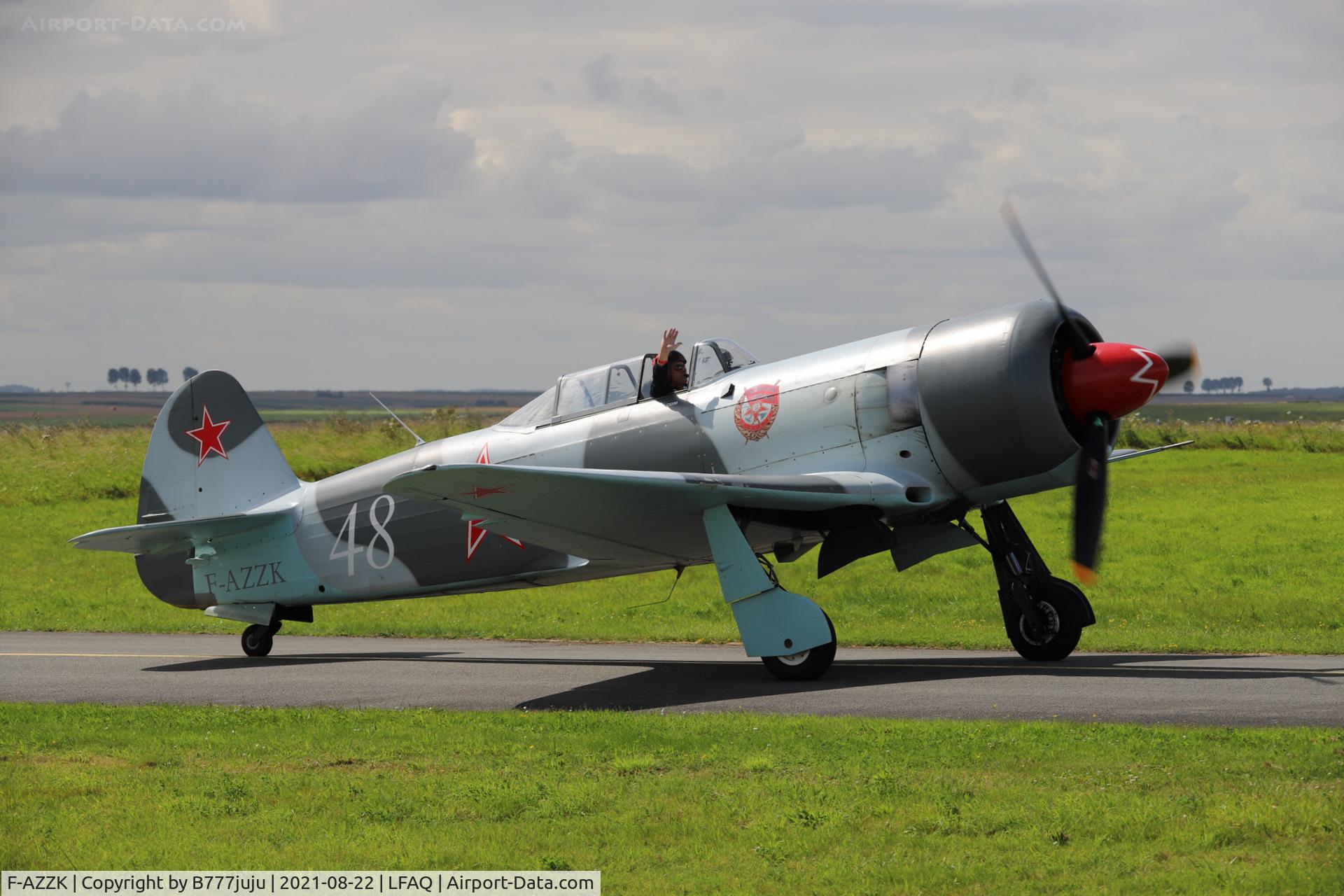 F-AZZK, Yakovlev Yak-3UA C/N 003, during Albert Airshow