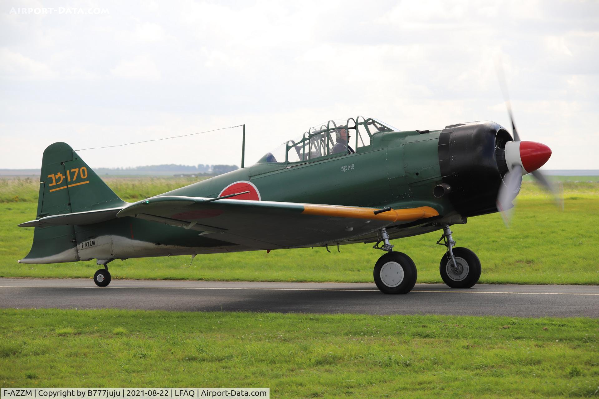 F-AZZM, 2000 North American AT-6B Texan C/N SA-32, during Albert Airshow