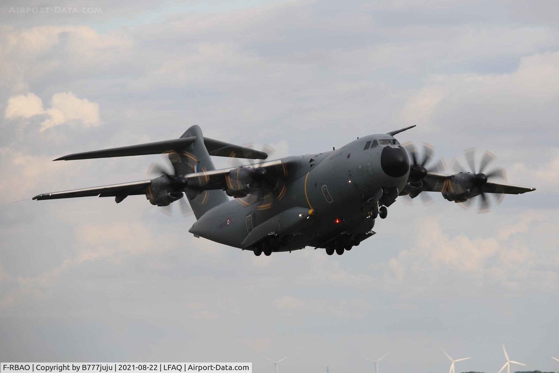 F-RBAO, 2019 Airbus A400M-180 Atlas C/N 089, during Albert Airshow